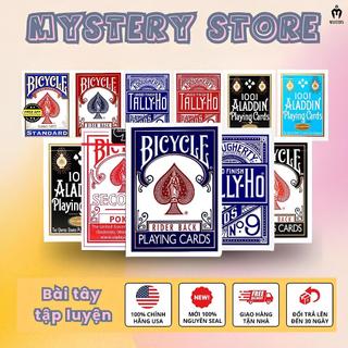 Bộ Bài tây Bicycle Rider Back - Standard - Tally ho - TCC - Aladdin dùng chơi ảo thuật bài -hàng USA CHÍNH HÃNG 100%