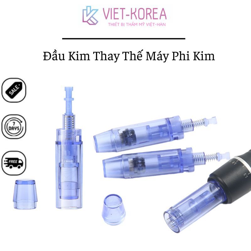 Đầu Kim Nano Máy Pen, Kim Nano Cấy Tảo, Cấy Trắng Thay Thế Cho máy Dr. Pen