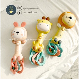 Đồ chơi xúc xắc gặm nướu dạ quang phát nhạc Happy Play Hàn Quốc cho bé, lục lạc cho bé, đồ chơi phát nhạc, đồ chơi cao c