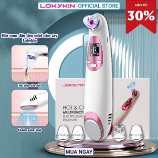 Máy hút mụn đầu đen cầm tay mini Lokykin làm sạch sâu lỗ chân lông