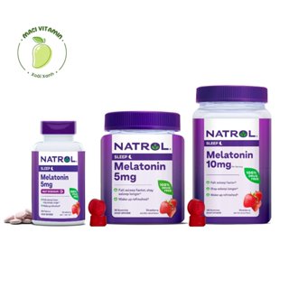 Kẹo ngủ Melatonin 5mg NATROL - Hỗ trợ giấc ngủ