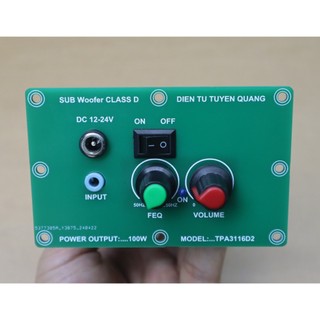Mạch Sub Mini 100W Mod Mặt Phíp CLASS D TPA3116D2