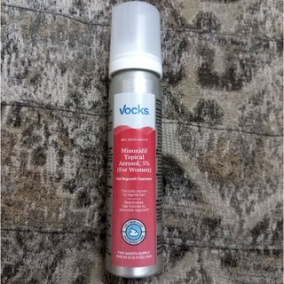 Sản phẩm cho Nữ giới Minoxidil 5% Dạng Foam - Bọt  của Vocks ( Hãng Vocks  Mỹ ) mọc Tóc, mọc Lông mày, chân mày - 1 Chai