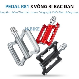 Pedan xe đạp promend r81 bàn đạp xe đạp bạc đạn promend