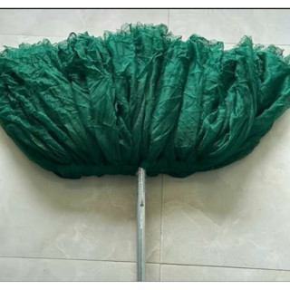  cây lau nhà vải mùng màu rêu loại trung 