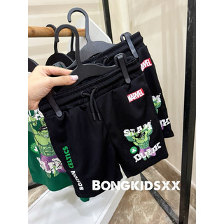 Bộ Hè Bé Trai Thun Poly HULK Xanh Lá/Đen PR(cắt tag)