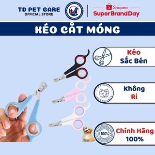 Kéo Cắt Móng Dành Cho Chó Mèo Nhỏ - Kìm Bấm Móng Dành Cho Thú Cưng TD Pet Care