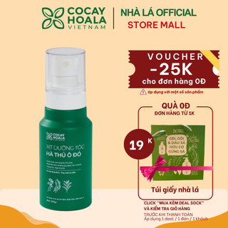 XỊT DƯỠNG TÓC HÀ THỦ Ô 100g HƯƠNG NƯỚC HOA CỎ CÂY HOA LÁ VIỆT NAM - Hỗ trợ MỌC TÓC PHÙ HỢP VỚI MỌI LOẠI TÓC