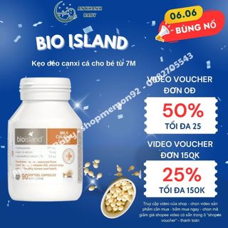 Kẹo dẻo Canxi hình cá BIO cho bé từ 7 tháng tuổi