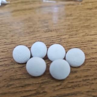 Cúc bọc vải size 10mm màu trơn