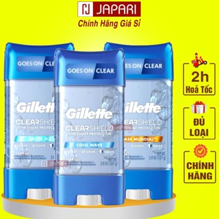 Lăn Khử Mùi Gillette CHÍNH HÃNG Của Mỹ - Lăn Nách Khử Mùi Cơ Thể Cho Nam Nữ - Lăng Khử Mùi Japari