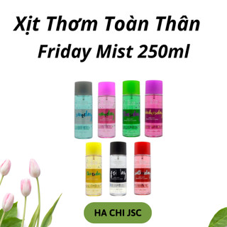 Xịt Thơm Toàn Thân Body Friday Mist 250ml - Hương Nhẹ nhàng và ngọt ngào