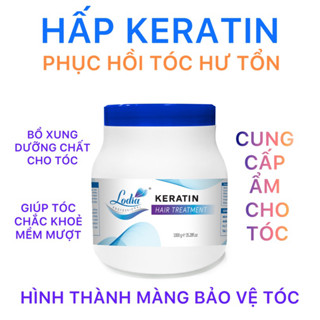 Hấp ủ tóc Keratin Lodia 1000ml, Chăm sóc tóc,phục hồi tóc siêu mềm