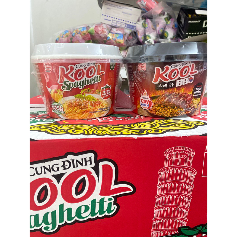 Set 2 Tô Mì Cung Đình Kool Spaghetti Dạng Tô 105g