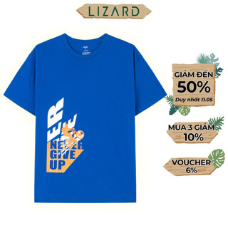 Áo thun nam Lizard cotton in hoạ tiết - H20