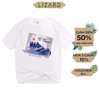 Áo T-shirt bé trai Lizard in hoạ tiết - 4SS23TS006 H12B