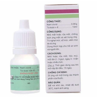 (Có Shopee Video) Efticol 0.9% Nhỏ Mắt Mũi Hoặc Rửa Mắt Mũi