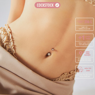 Khuyên rốn 1 đá Bellybutton One Blink CockStock