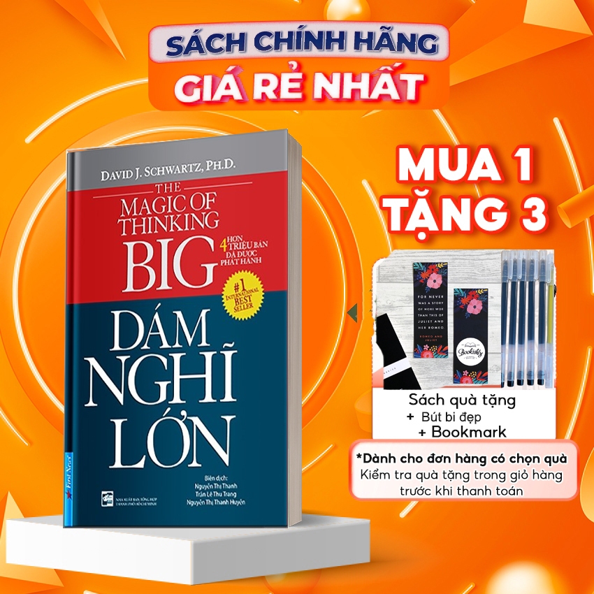 Sách Dám Nghĩ Lớn (Khổ Nhỏ) First News