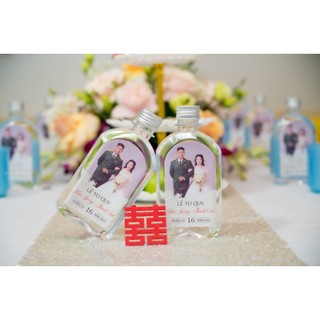 (TỔNG HỢP) Tem chai dẹt bầu 330ml/250ml