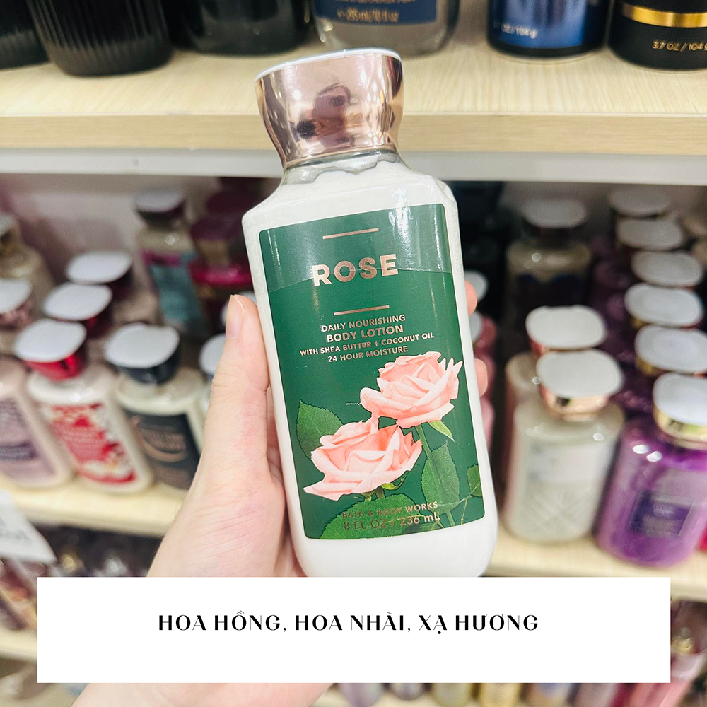 Dưỡng thể Bath & Body Works Rose ( 236mL )