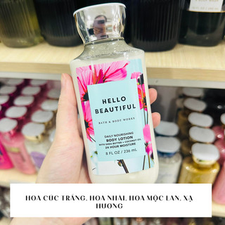 Dưỡng thể Bath and Body Works Hello Beautiful (236ml)