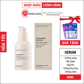 Serum Dưỡng Trắng Boom De Ah Dah Niacinamide 10% + Arbutin 2% Ampoule 50ml