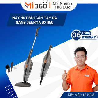 Máy Hút Bụi Cầm Tay Deerma DX115C - Công Suất 400W - Bảo Hành 6 Tháng
