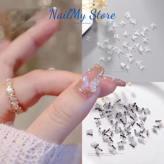 Charm nail, phụ kiện trang trí móng tay, charm con vật trong suốt