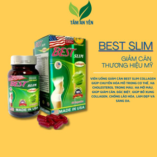 Viên uống giảm cân cấp tốc BEST SLIM COLLGEN - USA (C/40V) BEST SLIM Collagen từ USA  SLhealthcare