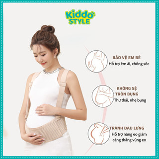 Đai Nâng Đỡ Bụng Bầu Co Giãn 4 Chiều Cao Cấp - Giúp Đỡ Mỏi Lưng Tránh Dạn Bụng Cho Mẹ Bầu