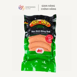 Xúc xích becllin Đức Việt, Chuẩn vị Đức. Gói 7 cây / 500g, Date mới nhất