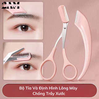 Bộ Dụng Cụ Tỉa Lông Mày Tiện Dụng Cho Người Mới Bắt Đầu Bộ Dụng Cụ 3 Món Định Hình Chân Mày
