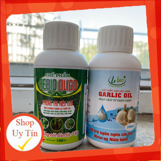 Combo 2 sản phẩm 𝐎𝐋𝐈𝐆𝐎 𝐯𝐚̀ 𝐆𝐀𝐑𝐋𝐈𝐂 𝐎𝐈𝐋 𝟏𝟎𝟎𝐦𝐥 💥CHÍNH HÃNG💥 Đặc trị đốm đen, thán thư, gỉ sắt, u sưng, đen thân...trên cây