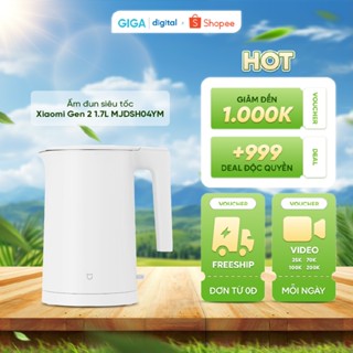  Ấm đun siêu tốc gen 2 1.7L Xiaomi MJDSH04YM - 3 chấu 