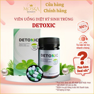 Viên uống diệt ký sinh trùng Detoxic của Nga