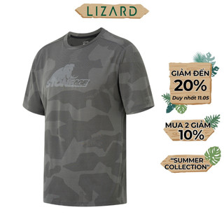 Áo thun thể thao nam Lizard năng động thấm hút Polyester - 1SS24TS003