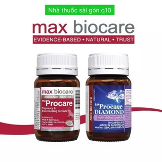 Pm procare và procare diamond - vitamin tổng hợp cho phụ nữ có thai và cho con bú