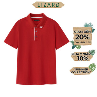 Áo Polo nam Lizard 100% cotton cao cấp - 1SS24TP023