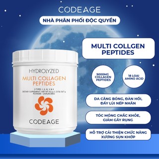 Bột Collagen Thủy Phân Codeage chính hãng- Multi Collagen Peptides Giúp Trẻ Hóa Làn Da Và Hõ Trợ Xương Khớp 567g