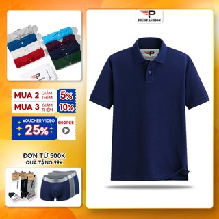 Áo thun polo nam nhiều màu co giãn tốt thoải mái khi mặc SPMAB19 PigoFashion