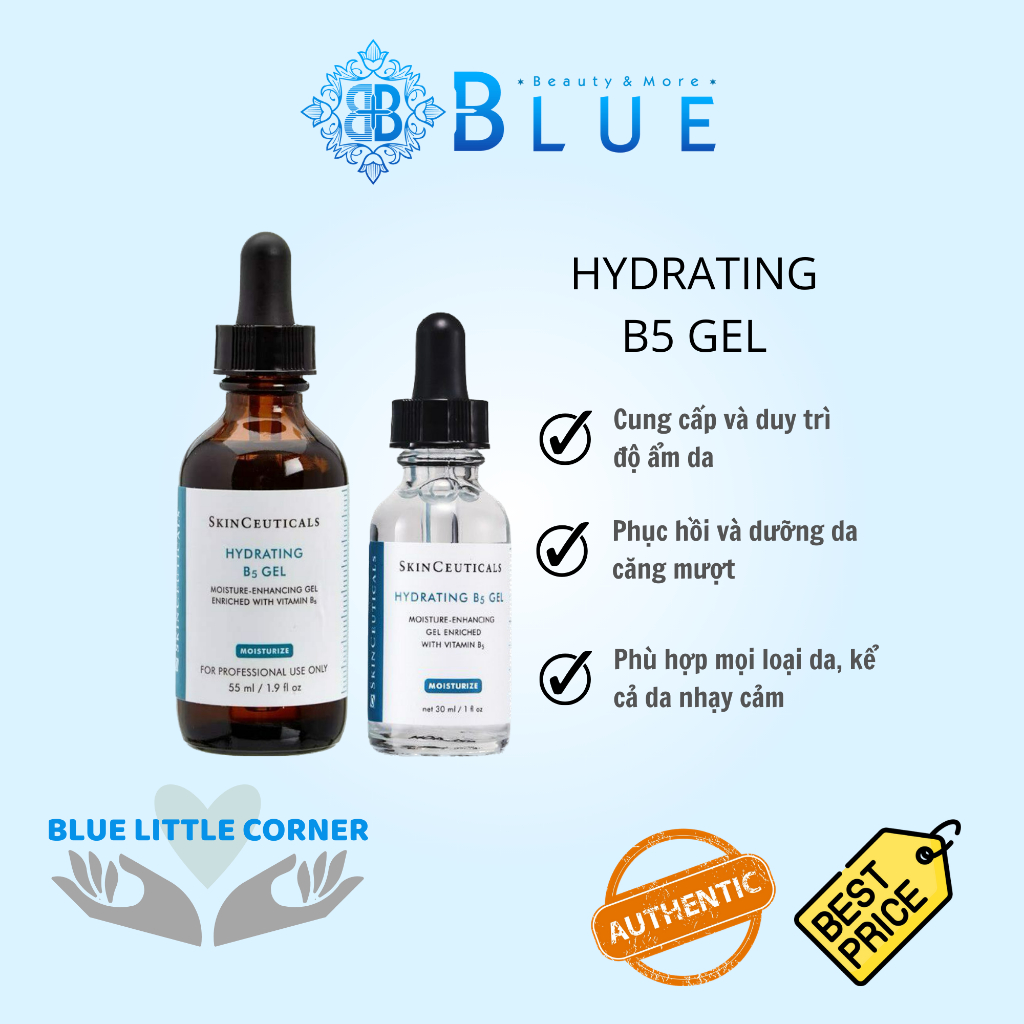 [Bản Mỹ] Serum phục hồi cấp nước SkinCeuticals Hydrating B5 Gel