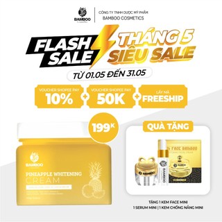 Kem Body dưỡng trắng da toàn thân Pineapple Whitening Cream hũ 150g