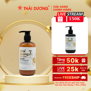  Sữa tắm Thái Dương 7 Plus 500ml Tặng sữa tắm Thái Dương 7 Plus 250ml