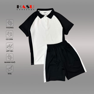 [ THANH LÝ] Đồ bộ polo nam đẹp trẻ trung, phối màu đơn giản tinh tế, chất thun cá xấu co giãn thoáng mái PL01