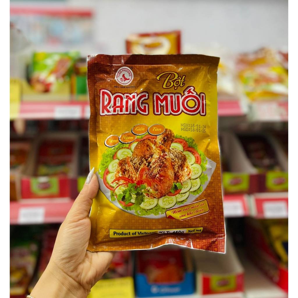 Bột Rang Muối Tuấn Phương 450G, nguyên liệu làm gà rang muối tiện lợi [HN giao hỏa tốc] - Ảnh 6