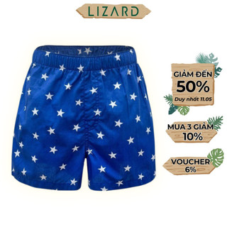 Quần shorts nam LIZARD vải dù cao cấp, mềm mại, thoải mái vận động - 8LS22A010-B