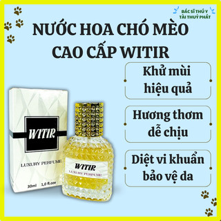Nước hoa cho chó mèo hương thơm ngọt ngào cao cấp - WITIR Luxury Perfume Amitavet 30ml - PET047 - Mypet