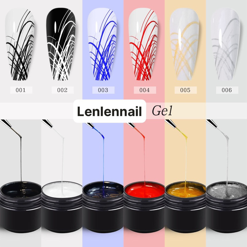 gel nhện vẽ móng tay