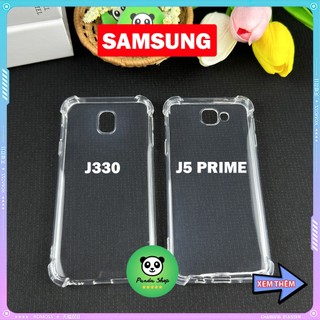 Ốp Samsung J330 / J5 PRIME Bảo Vệ Cam, Chống Sốc, Trong Suốt, Silicon